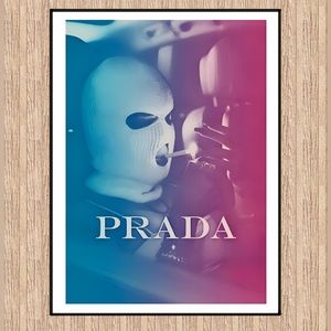 Prada 8 1/2"x11" Framed Wall Art
